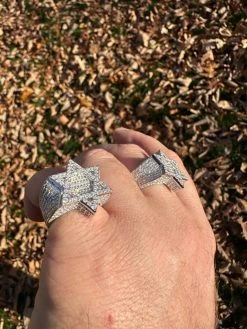 4.3ct MOISSANITE Iced Real Baguette Star Of David Ring For Men Solid 925 Silver 37 4.3ct MOISSANITE Iced Real Baguette Star Of David Ring For Men Solid 925 Silver -Harlem Bling Shop harlembling 4.3ct moissanite iced real baguette star of david ring for men solid 925 silver 52758.1700626199
