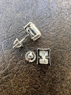 4ct Emerald Cut Real Moissanite Screw Back Solitaire Stud Earrings 925 Silver 17 4ct Emerald Cut Real Moissanite Screw Back Solitaire Stud Earrings 925 Silver -Harlem Bling Shop harlembling 4ct emerald cut real moissanite screw back solitaire stud earrings 925 silver 20413.1664300712