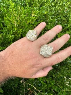 6.5ct MOISSANITE Iced Real Baguette Cross Shaped Ring 14k Gold Over 925 Silver 35 6.5ct MOISSANITE Iced Real Baguette Cross Shaped Ring 14k Gold Over 925 Silver -Harlem Bling Shop harlembling 6.5ct moissanite iced real baguette cross shaped ring 14k gold over 925 silver 83937.1690329949