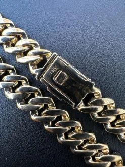 8mm Solid 14k Gold MOISSANITE Real Miami Cuban Link Prong Chain Iced Necklace 32 8mm Solid 14k Gold MOISSANITE Real Miami Cuban Link Prong Chain Iced Necklace -Harlem Bling Shop harlembling 8mm solid 14k gold moissanite real miami cuban link prong chain iced necklace 04203.1700712724