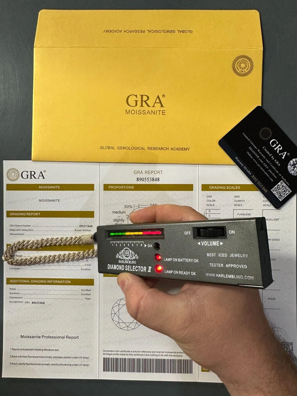 8mm Solid 14k Gold MOISSANITE Real Miami Cuban Link Prong Chain Iced Necklace 11 8mm Solid 14k Gold MOISSANITE Real Miami Cuban Link Prong Chain Iced Necklace - Image 9