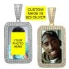 925 Silver Custom Hip Hip Photo Pendant Iced Memory MOISSANITE PASS DIAMOND TEST 2 925 Silver Custom Hip Hip Photo Pendant Iced Memory MOISSANITE PASS DIAMOND TEST -Harlem Bling Shop harlembling 925 silver custom hip hip photo pendant iced memory moissanite pass diamond test 95516.1664388711