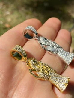 925 Silver Gold Grim Reaper Pendant Necklace Real Moissanite 16 925 Silver Gold Grim Reaper Pendant Necklace Real Moissanite -Harlem Bling Shop harlembling 925 silver gold grim reaper pendant necklace real moissanite 28384.1664374188