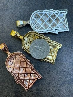 925 Silver / Yellow Rose Gold Jesus Piece Iced Hip Hop Necklace Baguette Diamond 24 925 Silver / Yellow Rose Gold Jesus Piece Iced Hip Hop Necklace Baguette Diamond -Harlem Bling Shop harlembling 925 silver yellow rose gold jesus piece iced hip hop necklace baguette diamond 02478.1664398464