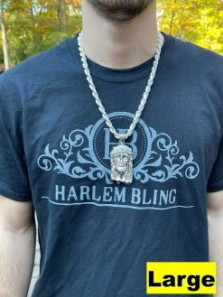 925 Sterling Silver Jesus Piece Pendant Real Baguette MOISSANITE Necklace ITALY 18 925 Sterling Silver Jesus Piece Pendant Real Baguette MOISSANITE Necklace ITALY -Harlem Bling Shop harlembling 925 sterling silver jesus piece pendant real baguette moissanite necklace italy 75638.1664359880