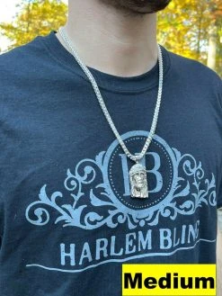 925 Sterling Silver Jesus Piece Pendant Real Baguette MOISSANITE Necklace ITALY 17 925 Sterling Silver Jesus Piece Pendant Real Baguette MOISSANITE Necklace ITALY -Harlem Bling Shop harlembling 925 sterling silver jesus piece pendant real baguette moissanite necklace italy 93224.1664362243