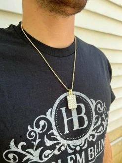 9ct Iced MOISSANITE Mens's Hip Hop Dog Tag Pendant Necklace Pass Diamond Tester 25 9ct Iced MOISSANITE Mens's Hip Hop Dog Tag Pendant Necklace Pass Diamond Tester -Harlem Bling Shop harlembling 9ct iced moissanite menss hip hop dog tag pendant necklace pass diamond tester 09226.1664356183