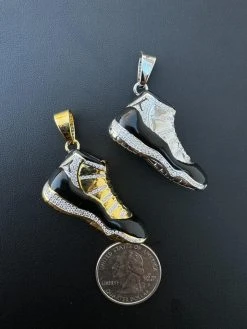 Air Jordan 45 Black Nike Sneaker Pendant MOISSANITE Real 925 Silver Iced Hip Hop 32 Air Jordan 45 Black Nike Sneaker Pendant MOISSANITE Real 925 Silver Iced Hip Hop -Harlem Bling Shop harlembling air jordan 45 black nike sneaker pendant moissanite real 925 silver iced hip hop 21279.1704353269