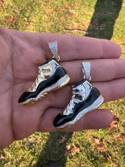 Air Jordan 45 Black Nike Sneaker Pendant MOISSANITE Real 925 Silver Iced Hip Hop 38 Air Jordan 45 Black Nike Sneaker Pendant MOISSANITE Real 925 Silver Iced Hip Hop -Harlem Bling Shop harlembling air jordan 45 black nike sneaker pendant moissanite real 925 silver iced hip hop 25820.1704353403