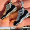 Air Jordan 45 Black Nike Sneaker Pendant MOISSANITE Real 925 Silver Iced Hip Hop -Harlem Bling Shop harlembling air jordan 45 black nike sneaker pendant moissanite real 925 silver iced hip hop 37690.1704353322