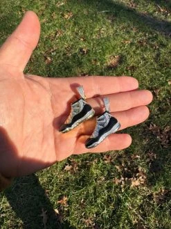 Air Jordan 45 Black Nike Sneaker Pendant MOISSANITE Real 925 Silver Iced Hip Hop 37 Air Jordan 45 Black Nike Sneaker Pendant MOISSANITE Real 925 Silver Iced Hip Hop -Harlem Bling Shop harlembling air jordan 45 black nike sneaker pendant moissanite real 925 silver iced hip hop 57963.1704353378