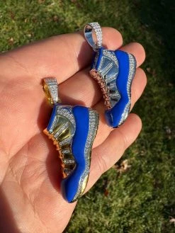 Air Jordan 45 Blue Nike Sneaker Pendant MOISSANITE Real 925 Silver Iced Hip Hop 37 Air Jordan 45 Blue Nike Sneaker Pendant MOISSANITE Real 925 Silver Iced Hip Hop -Harlem Bling Shop harlembling air jordan 45 blue nike sneaker pendant moissanite real 925 silver iced hip hop 45582.1704353346