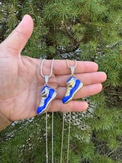 Air Jordan 45 Blue Nike Sneaker Pendant MOISSANITE Real 925 Silver Iced Hip Hop 39 Air Jordan 45 Blue Nike Sneaker Pendant MOISSANITE Real 925 Silver Iced Hip Hop -Harlem Bling Shop harlembling air jordan 45 blue nike sneaker pendant moissanite real 925 silver iced hip hop 67186.1704353314