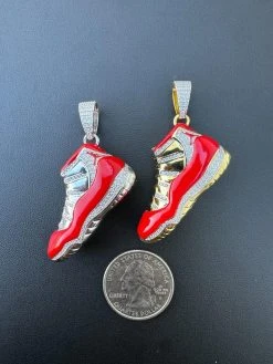 Air Jordan 45 Red Nike Sneaker Pendant MOISSANITE Real 925 Silver Iced Hip Hop 24 Air Jordan 45 Red Nike Sneaker Pendant MOISSANITE Real 925 Silver Iced Hip Hop -Harlem Bling Shop harlembling air jordan 45 red nike sneaker pendant moissanite real 925 silver iced hip hop 37451.1704353524