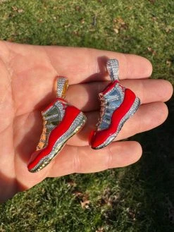 Air Jordan 45 Red Nike Sneaker Pendant MOISSANITE Real 925 Silver Iced Hip Hop 29 Air Jordan 45 Red Nike Sneaker Pendant MOISSANITE Real 925 Silver Iced Hip Hop -Harlem Bling Shop harlembling air jordan 45 red nike sneaker pendant moissanite real 925 silver iced hip hop 69215.1704353277