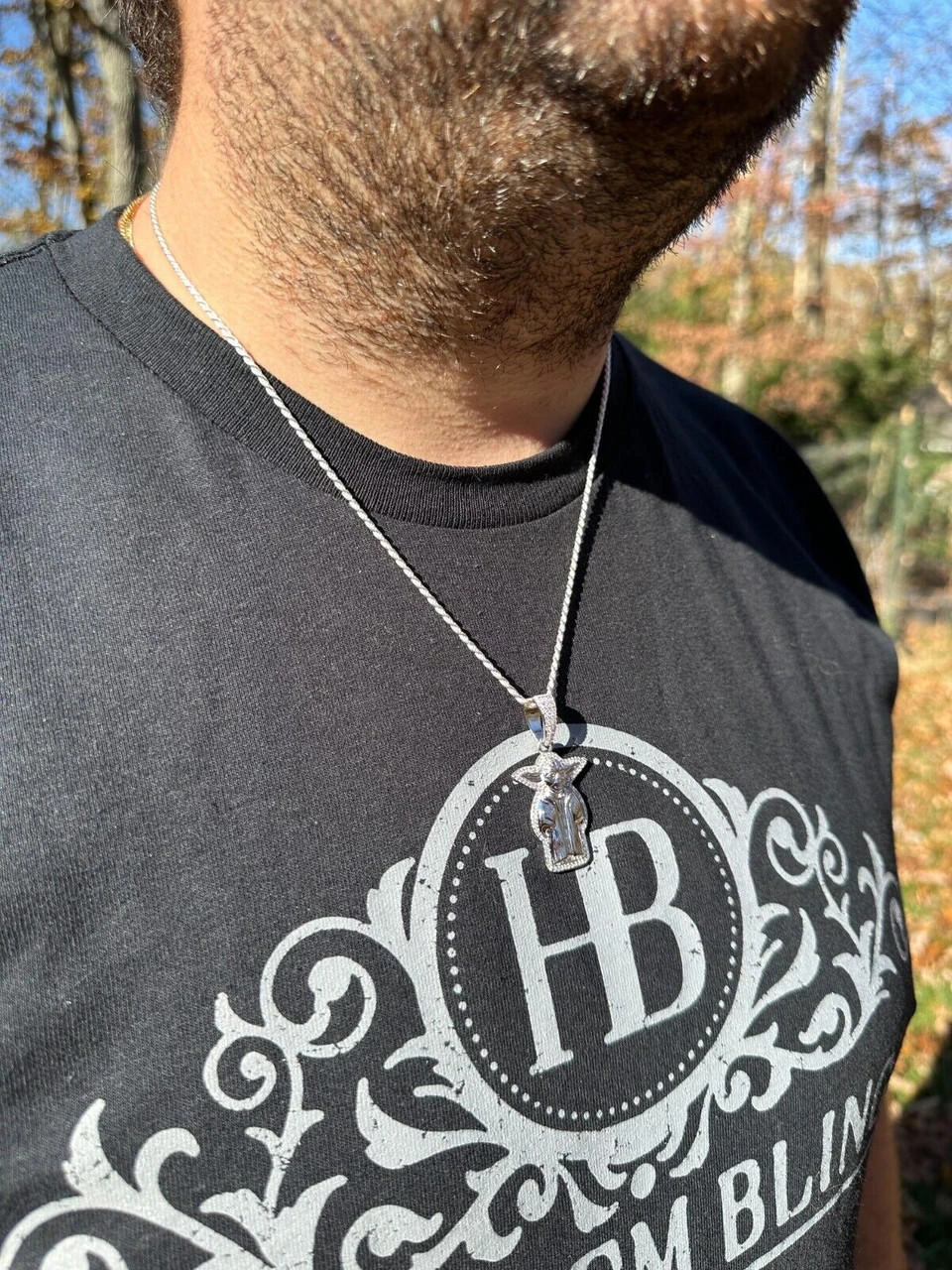 Baby Yoda Star Wars Pendant MOISSANITE Real 925 Silver / 14k Gold Iced Hip Hop 14 Baby Yoda Star Wars Pendant MOISSANITE Real 925 Silver / 14k Gold Iced Hip Hop - Image 12