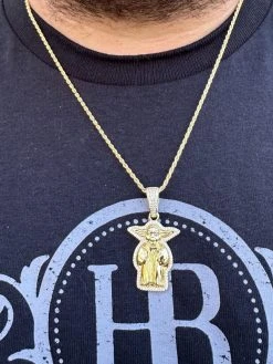 Baby Yoda Star Wars Pendant MOISSANITE Real 925 Silver / 14k Gold Iced Hip Hop 24 Baby Yoda Star Wars Pendant MOISSANITE Real 925 Silver / 14k Gold Iced Hip Hop -Harlem Bling Shop harlembling baby yoda star wars pendant moissanite real 925 silver 14k gold iced hip hop 62601.1700280300