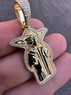 Baby Yoda Star Wars Pendant MOISSANITE Real 925 Silver / 14k Gold Iced Hip Hop 29 Baby Yoda Star Wars Pendant MOISSANITE Real 925 Silver / 14k Gold Iced Hip Hop -Harlem Bling Shop harlembling baby yoda star wars pendant moissanite real 925 silver 14k gold iced hip hop 79291.1700280349