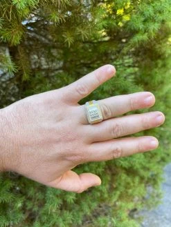 Baguette MOISSANITE Ring 14k Gold Vermeil Iced Pinky Hip Hop Passes Diamond Test 21 Baguette MOISSANITE Ring 14k Gold Vermeil Iced Pinky Hip Hop Passes Diamond Test -Harlem Bling Shop harlembling baguette moissanite ring 14k gold vermeil iced pinky hip hop passes diamond test 75474.1664362267