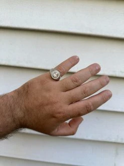 Big 2.4ct Oval Cut MOISSANITE Solitaire Men's Real Solid 925 Silver Ring Pinky -Harlem Bling Shop harlembling big 2.4ct oval cut moissanite solitaire mens real solid 925 silver ring pinky 29872.1699501813