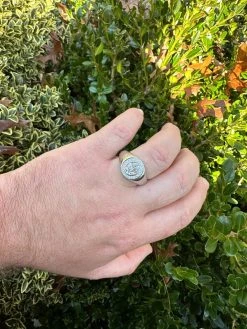 Big 2.4ct Oval Cut MOISSANITE Solitaire Men's Real Solid 925 Silver Ring Pinky -Harlem Bling Shop harlembling big 2.4ct oval cut moissanite solitaire mens real solid 925 silver ring pinky 83148.1699501791