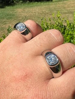 Big 2.5ct MOISSANITE Solitaire Men's Real Solid 925 Silver Ring Pinky Engagement 16 Big 2.5ct MOISSANITE Solitaire Men's Real Solid 925 Silver Ring Pinky Engagement -Harlem Bling Shop harlembling big 2.5ct moissanite solitaire mens real solid 925 silver ring pinky engagement 20675.1664300631