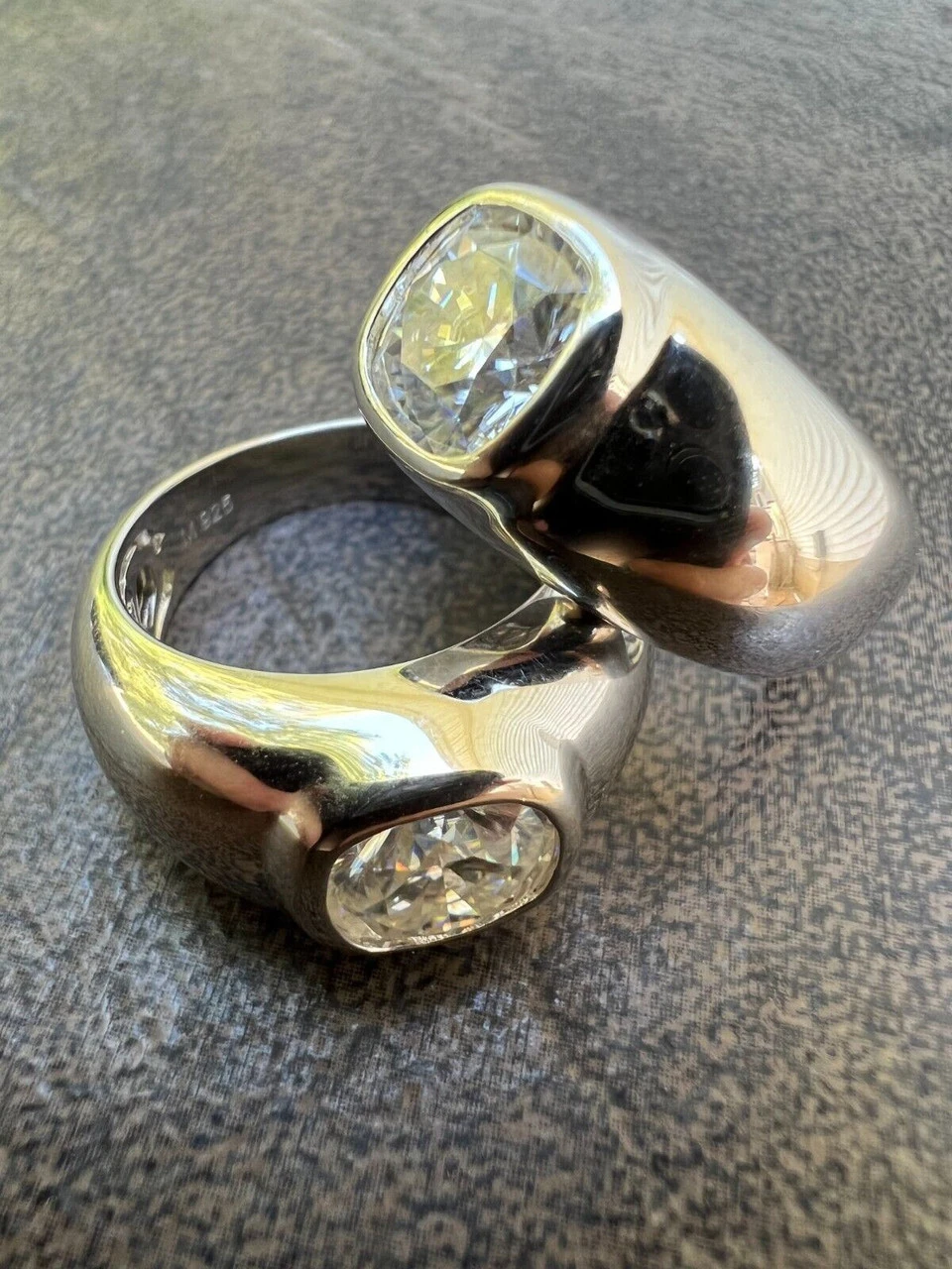 Big 2.5ct MOISSANITE Solitaire Men's Real Solid 925 Silver Ring Pinky Engagement 13 Big 2.5ct MOISSANITE Solitaire Men's Real Solid 925 Silver Ring Pinky Engagement - Image 11