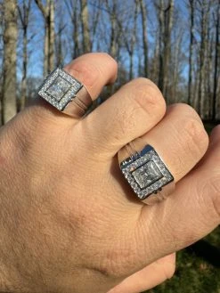 Big 2.6ct Baguette MOISSANITE Solitaire Mens Real Solid 925 Silver Ring Pinky 30 Big 2.6ct Baguette MOISSANITE Solitaire Mens Real Solid 925 Silver Ring Pinky -Harlem Bling Shop harlembling big 2.6ct baguette moissanite solitaire mens real solid 925 silver ring pinky 50253.1703048666