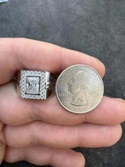 Big 2.6ct Baguette MOISSANITE Solitaire Mens Real Solid 925 Silver Ring Pinky 28 Big 2.6ct Baguette MOISSANITE Solitaire Mens Real Solid 925 Silver Ring Pinky -Harlem Bling Shop harlembling big 2.6ct baguette moissanite solitaire mens real solid 925 silver ring pinky 74586.1703048656