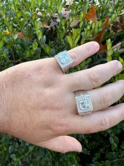 Big 3.6ct Asscher Cut MOISSANITE Solitaire Mens Real Solid 925 Silver Ring Pinky 36 Big 3.6ct Asscher Cut MOISSANITE Solitaire Mens Real Solid 925 Silver Ring Pinky -Harlem Bling Shop harlembling big 3.6ct asscher cut moissanite solitaire mens real solid 925 silver ring pinky 20191.1700193723