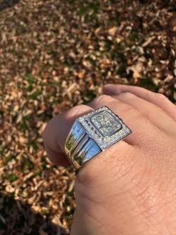 Big 3.6ct Asscher Cut MOISSANITE Solitaire Mens Real Solid 925 Silver Ring Pinky 25 Big 3.6ct Asscher Cut MOISSANITE Solitaire Mens Real Solid 925 Silver Ring Pinky -Harlem Bling Shop harlembling big 3.6ct asscher cut moissanite solitaire mens real solid 925 silver ring pinky 99173.1700193751