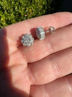 BIG Moissanite Iced 925 Silver Screwback Earrings Large 10mm Mens Hip Hop Studs 20 BIG Moissanite Iced 925 Silver Screwback Earrings Large 10mm Mens Hip Hop Studs -Harlem Bling Shop harlembling big moissanite iced 925 silver screwback earrings large 10mm mens hip hop studs 13133.1664362238