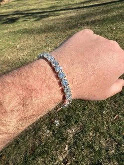 BIG Stone 8mm 44-52ct Real MOISSANITE Tennis Bracelet Pass Diamond Test Out Iced 16 BIG Stone 8mm 44-52ct Real MOISSANITE Tennis Bracelet Pass Diamond Test Out Iced -Harlem Bling Shop harlembling big stone 8mm 44 52ct real moissanite tennis bracelet pass diamond test out iced 32696.1664359399