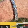 BIG Stone 8mm 44-52ct Real MOISSANITE Tennis Bracelet Pass Diamond Test Out Iced -Harlem Bling Shop harlembling big stone 8mm 44 52ct real moissanite tennis bracelet pass diamond test out iced 95176.1664360617