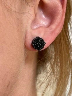 Black Moissanite 925 Silver Hip Hop Earrings Cluster Studs Pass Diamond Tester 23 Black Moissanite 925 Silver Hip Hop Earrings Cluster Studs Pass Diamond Tester -Harlem Bling Shop harlembling black moissanite 925 silver hip hop earrings cluster studs pass diamond tester 72557.1675187653