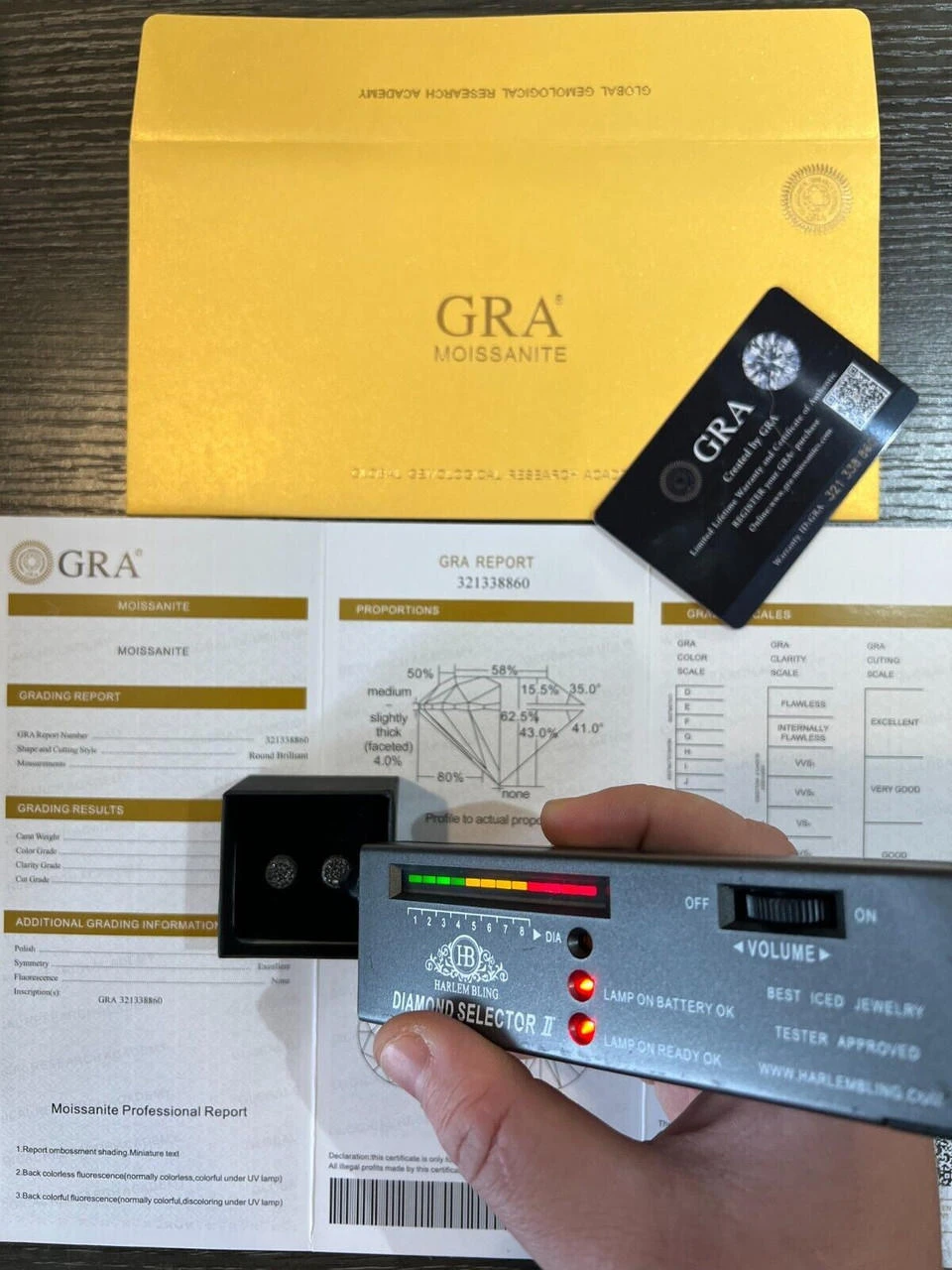 Black Moissanite 925 Silver Hip Hop Earrings Small Round Studs Pass Diamond Test 17 Black Moissanite 925 Silver Hip Hop Earrings Small Round Studs Pass Diamond Test - Image 15