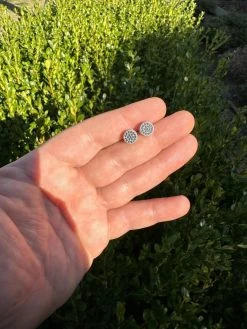 Black Moissanite 925 Silver Iced Hip Hop Earrings Small 1/3" Studs Pass Tester 25 Black Moissanite 925 Silver Iced Hip Hop Earrings Small 1/3" Studs Pass Tester -Harlem Bling Shop harlembling black moissanite 925 silver iced hip hop earrings small 13 studs pass tester 10932.1678301727