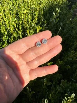 Black Moissanite 925 Silver Iced Hip Hop Earrings Small 1/3" Studs Pass Tester 31 Black Moissanite 925 Silver Iced Hip Hop Earrings Small 1/3" Studs Pass Tester -Harlem Bling Shop harlembling black moissanite 925 silver iced hip hop earrings small 13 studs pass tester 94576.1678301571