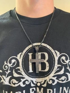 Black MOISSANITE Black Rhodium Over 925 Silver Large Iced Cross Pendant 2.5CT 34 Black MOISSANITE Black Rhodium Over 925 Silver Large Iced Cross Pendant 2.5CT -Harlem Bling Shop harlembling black moissanite black rhodium over 925 silver large iced cross pendant 2.5ct 70700.1674841709