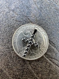 Black MOISSANITE Real 925 Silver Iced Cross Pendant Diamond Passes Tester 17 Black MOISSANITE Real 925 Silver Iced Cross Pendant Diamond Passes Tester -Harlem Bling Shop harlembling black moissanite real 925 silver iced cross pendant diamond passes tester 68527.1670514781