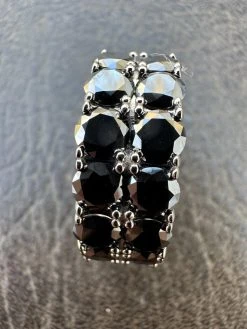 Black Moissanite Ring Real 925 Silver Hip Hop Iced Tennis Band 10mm Pass Tester 29 Black Moissanite Ring Real 925 Silver Hip Hop Iced Tennis Band 10mm Pass Tester -Harlem Bling Shop harlembling black moissanite ring real 925 silver hip hop iced tennis band 10mm pass tester 55173.1679512911