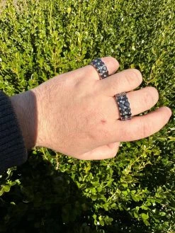 Black Moissanite Ring Real 925 Silver Hip Hop Iced Tennis Band 10mm Pass Tester 25 Black Moissanite Ring Real 925 Silver Hip Hop Iced Tennis Band 10mm Pass Tester -Harlem Bling Shop harlembling black moissanite ring real 925 silver hip hop iced tennis band 10mm pass tester 65830.1679512921