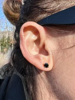 Black Moissanite Screwback Stud Earrings 14k Gold 925 Silver 3-8mm Passes Tester 31 Black Moissanite Screwback Stud Earrings 14k Gold 925 Silver 3-8mm Passes Tester -Harlem Bling Shop harlembling black moissanite screwback stud earrings 14k gold 925 silver 3 8mm passes tester 10408.1676744605