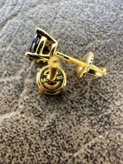 Black Moissanite Screwback Stud Earrings 14k Gold 925 Silver 3-8mm Passes Tester 32 Black Moissanite Screwback Stud Earrings 14k Gold 925 Silver 3-8mm Passes Tester -Harlem Bling Shop harlembling black moissanite screwback stud earrings 14k gold 925 silver 3 8mm passes tester 54604.1676744567