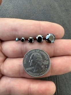 Black Moissanite Screwback Stud Earrings Oxidized Rhodium 925 Silver 3-8mm Pass Diamond Tester 38 Black Moissanite Screwback Stud Earrings Oxidized Rhodium 925 Silver 3-8mm Pass Diamond Tester -Harlem Bling Shop harlembling black moissanite screwback stud earrings oxidized rhodium 925 silver 3 8mm pass diamond tester 26044.1676485144