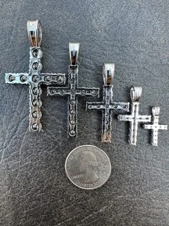 Black MOISSANITE Stone Real 925 Silver Tennis Cross Iced Pendant Necklace HipHop 36 Black MOISSANITE Stone Real 925 Silver Tennis Cross Iced Pendant Necklace HipHop -Harlem Bling Shop harlembling black moissanite stone real 925 silver tennis cross iced pendant necklace hiphop 96859.1679599623