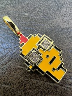 Cryptopunk NFT Pendant #1 Guy W. Glasses Iced Pendant Necklace Solid 925 Silver / 14k Gold Crypto Punk 20 Cryptopunk NFT Pendant #1 Guy W. Glasses Iced Pendant Necklace Solid 925 Silver / 14k Gold Crypto Punk -Harlem Bling Shop harlembling cryptopunk nft pendant 1 guy w glasses iced pendant necklace solid 925 silver 14k gold crypto punk 30540.1664357456