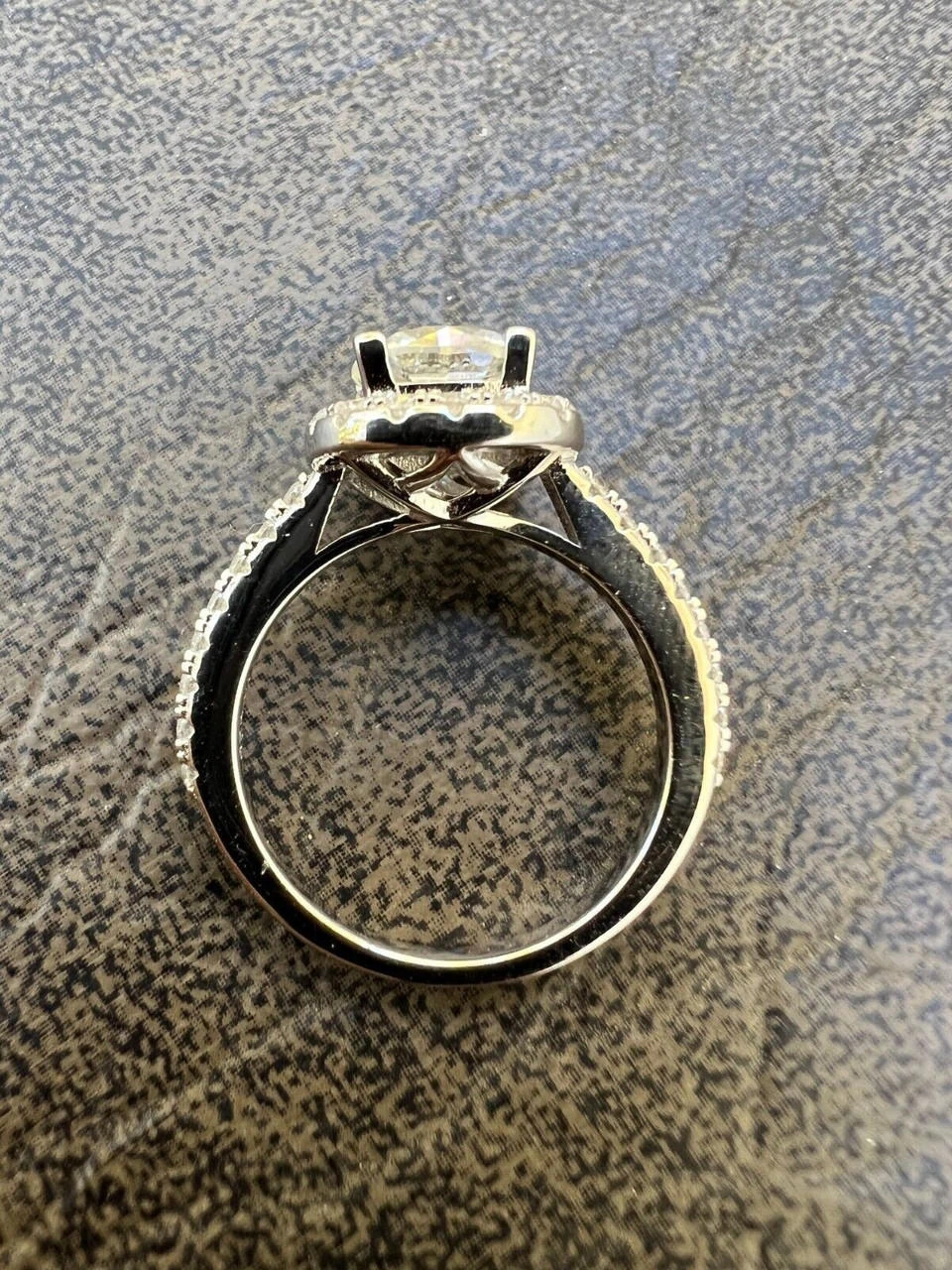 Cushion Cut Moissanite Engagement Promise Ring Passes Diamond Tester 925 Silver 13 Cushion Cut Moissanite Engagement Promise Ring Passes Diamond Tester 925 Silver - Image 11