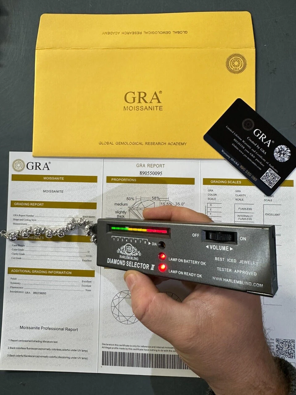 Custom Solid 925 Sterling Silver Skull Death Link Chain Bracelet W. Moissanite 6 Custom Solid 925 Sterling Silver Skull Death Link Chain Bracelet W. Moissanite - Image 4