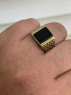 Handmade Real Solid 925 Sterling Silver Black Onyx Square Ring Size 7-13 Pinky 20 Handmade Real Solid 925 Sterling Silver Black Onyx Square Ring Size 7-13 Pinky -Harlem Bling Shop harlembling handmade real solid 925 sterling silver black onyx square ring size 7 13 pinky 70285.1664398463